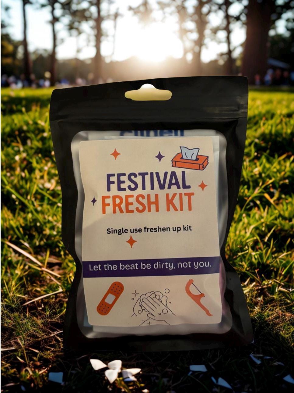 Festival Fresh Kit: Funny Hygiene Survival Pack