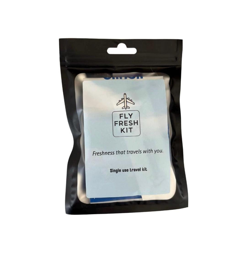 Airplane Travel Kit - Freshen-Up Pack - Compact Toiletry Kit for Flights, Travel & Daily Life - Travelling essentials
