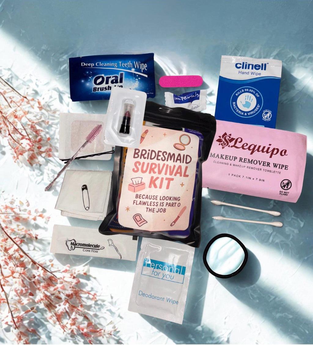 Bridesmaid Survival Kit: Wedding Day Emergency Bag, Hen Party Gift