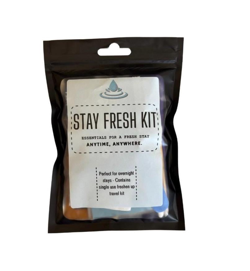 Travel Freshen-Up Kit: Single-Use Hygiene Essentials
