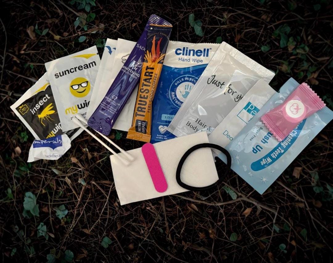 Camping Toiletry Kit: Freshen Up Essentials Travel Pack