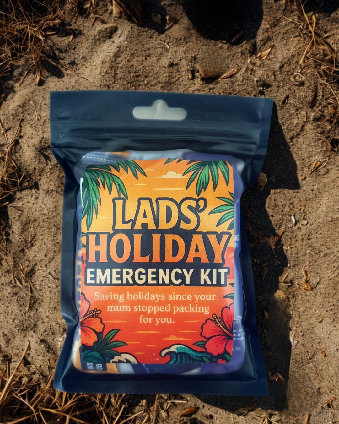 Lads Holiday Emergency Kit: Hangover Survival Pack, Stag Do Gift