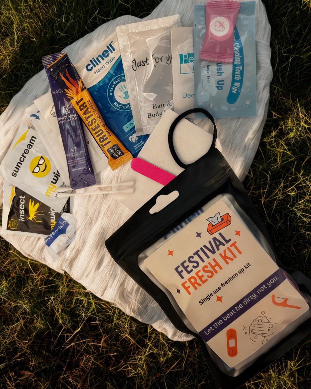 Festival Fresh Kit: Funny Hygiene Survival Pack