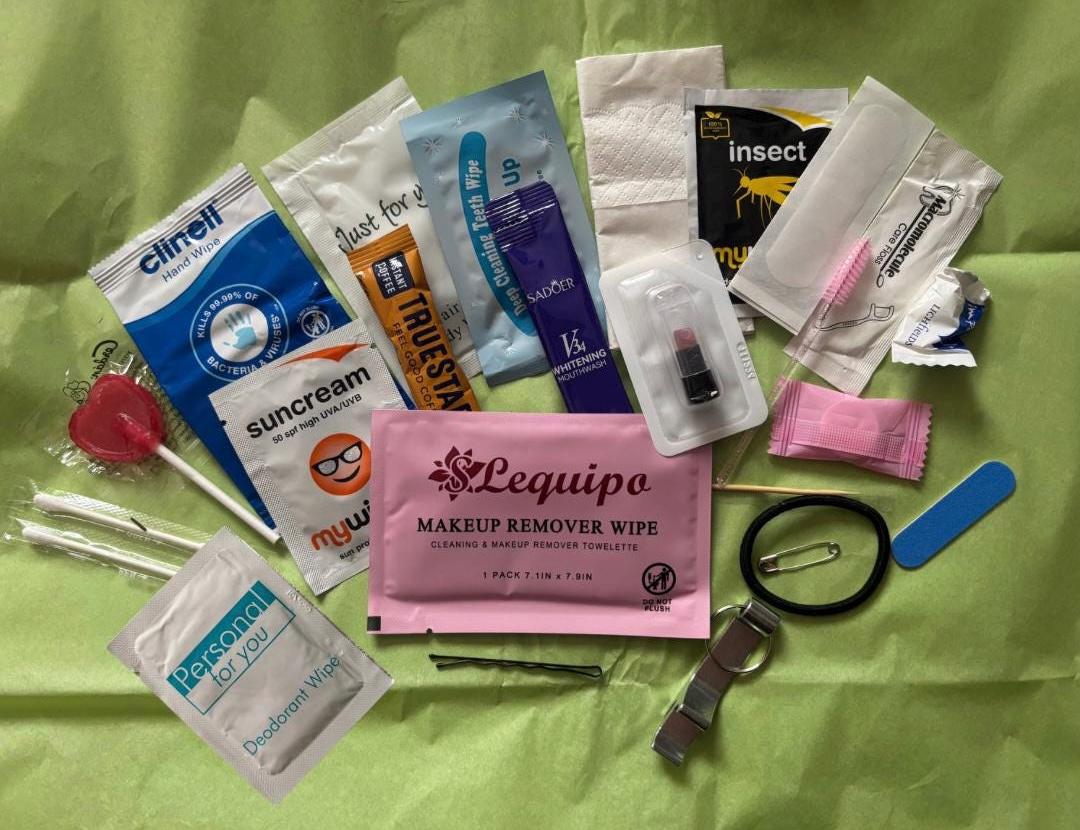 Self care survival Kit: Emergency Toiletry Gift Set