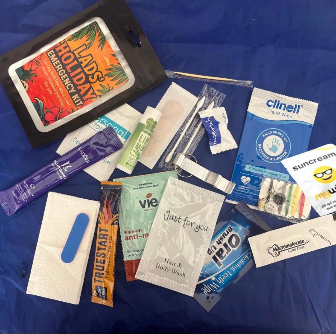 Lads Holiday Emergency Kit: Hangover Survival Pack, Stag Do Gift