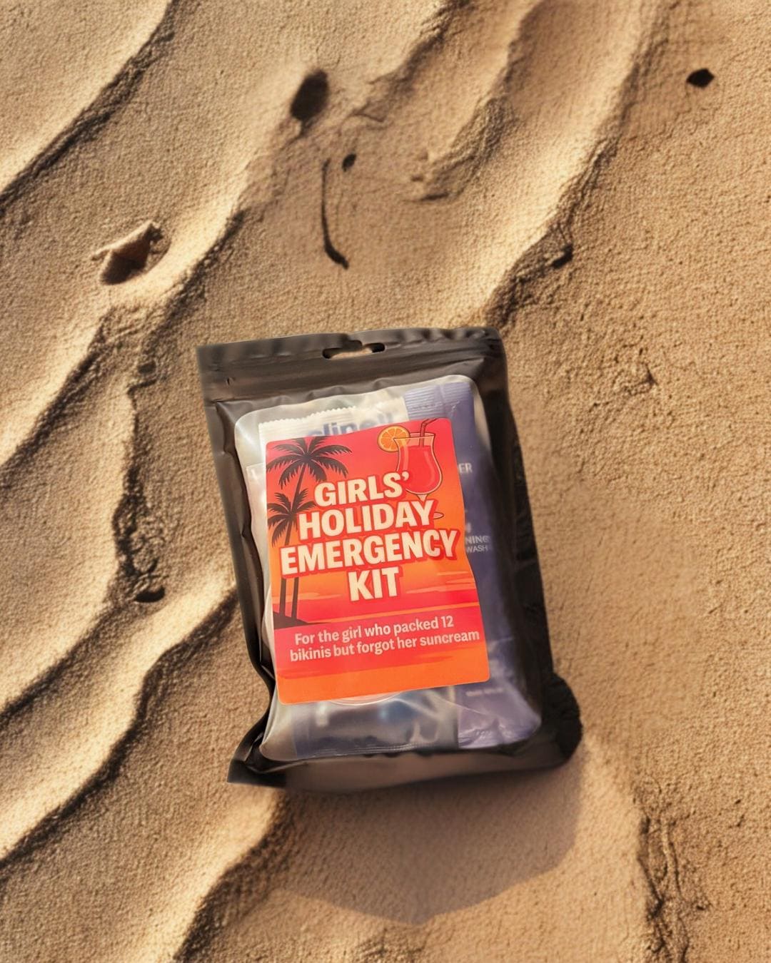 Girls Trip Emergency Kit: Funny Travel Essentials Bag, Hen Party Favor