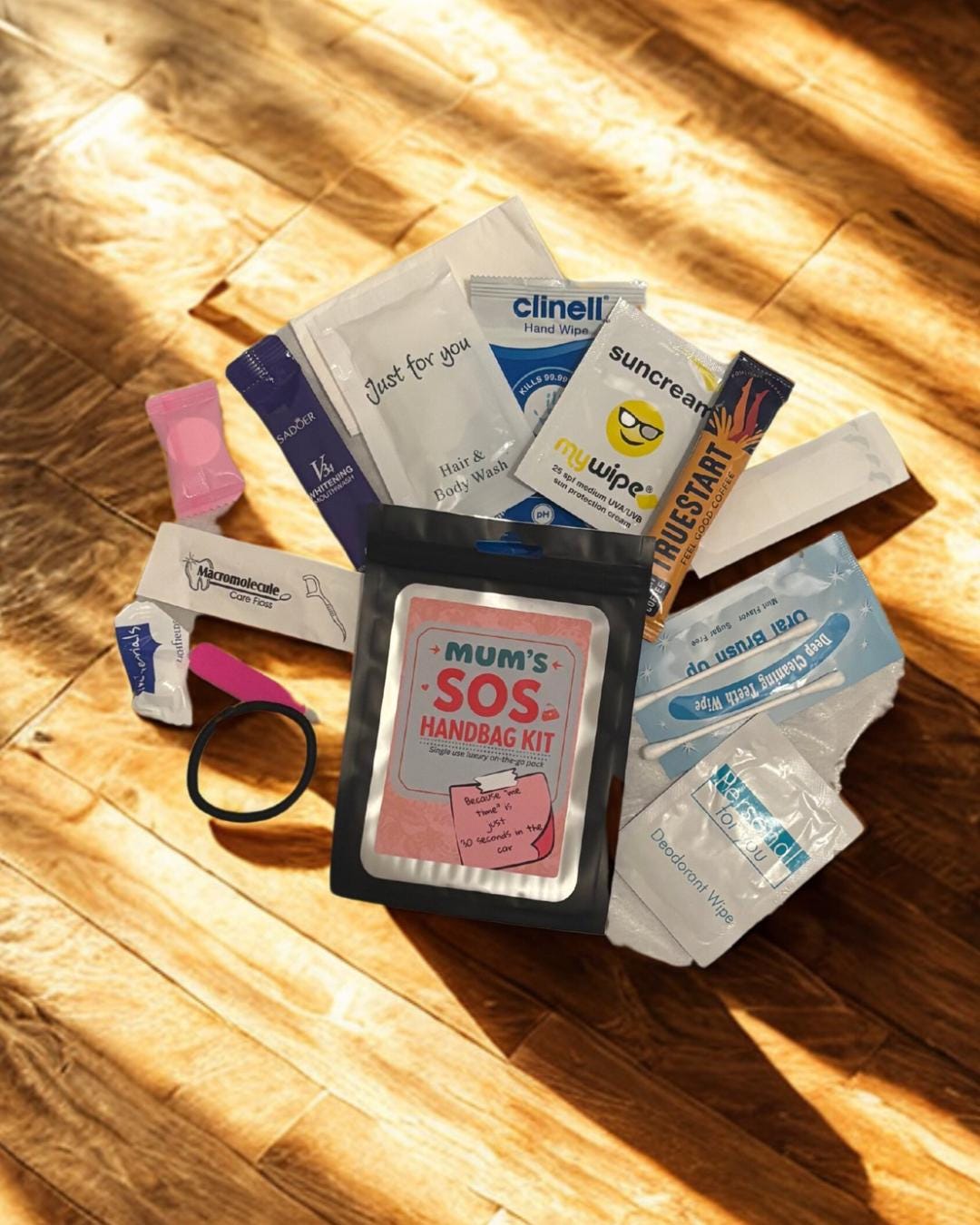 Mum's SOS Handbag Kit: Funny Emergency Essentials Gift