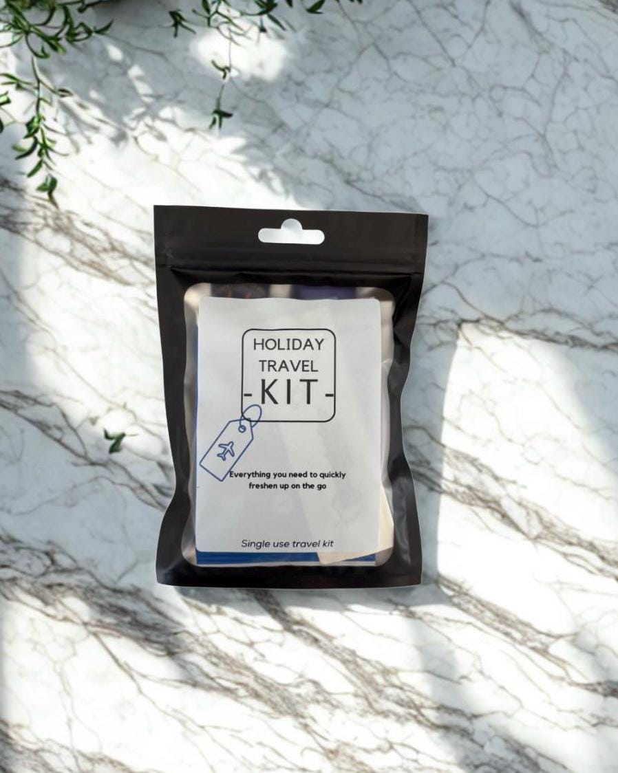 Vacation Fresh Kit - Carry-On Toiletry Essentials - Holiday Must-Haves for Beach Days, Weekend Breaks & Getaways
