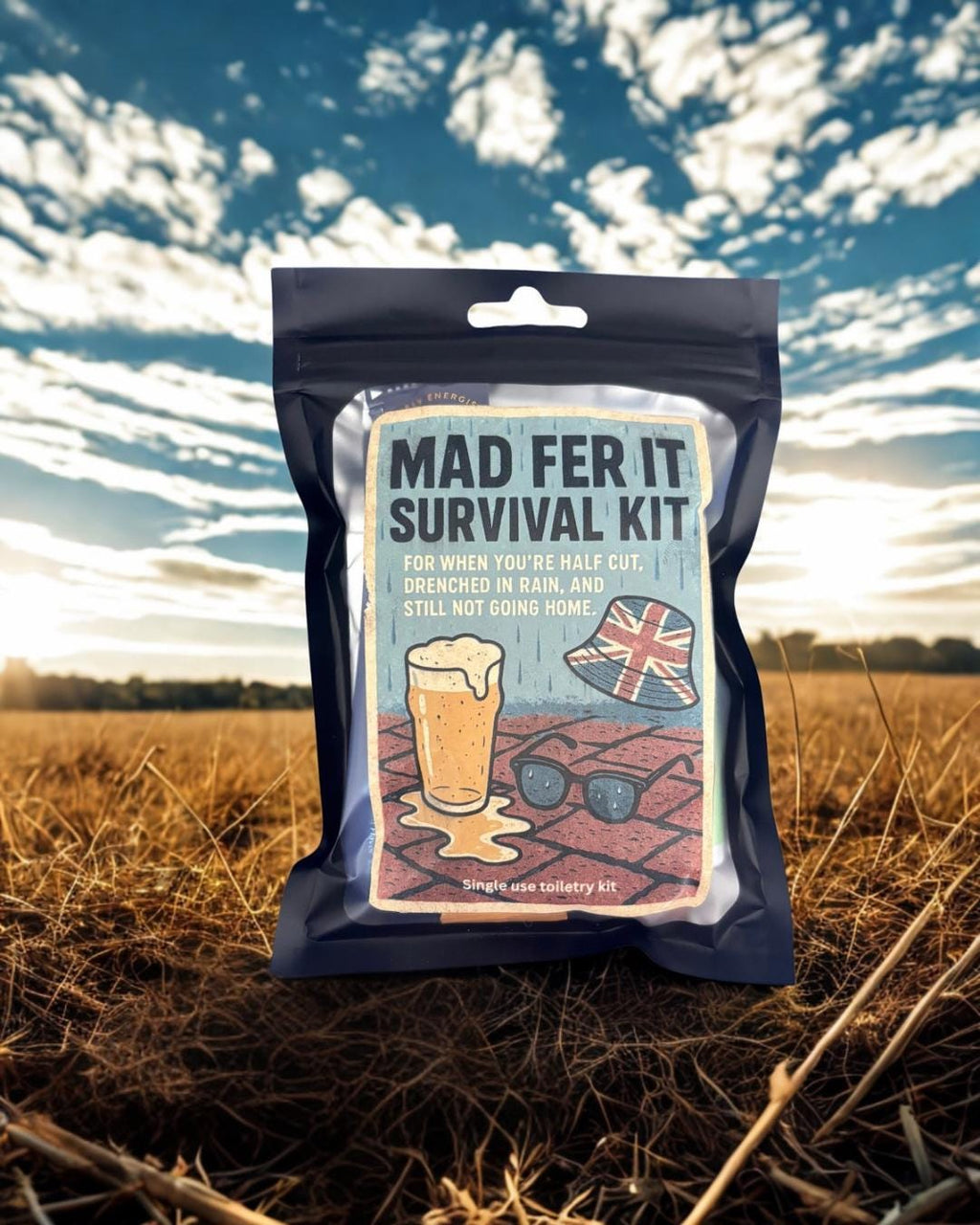Mad Fer It Survival Kit: 90s Britpop Hangover Recovery - Manc Gift