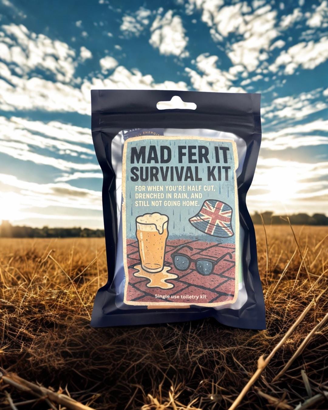 Mad Fer It Survival Kit: 90s Britpop Hangover Recovery - Manc Gift